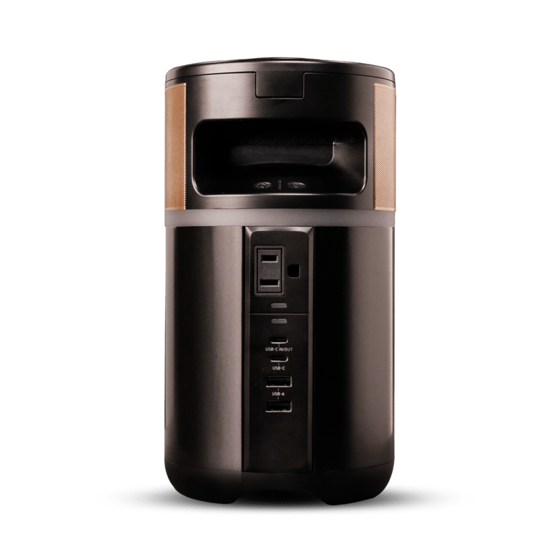 Image of the product with the lid down head-on.