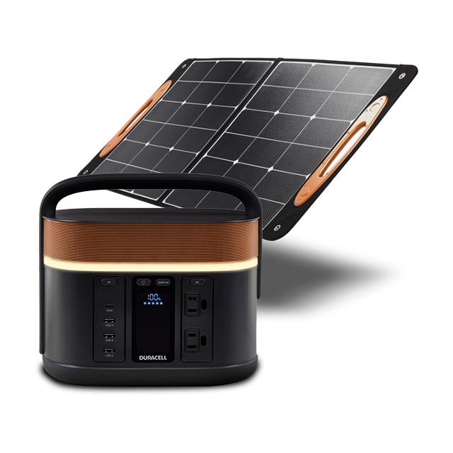 Duracell Portable Power Station and Solar Panel