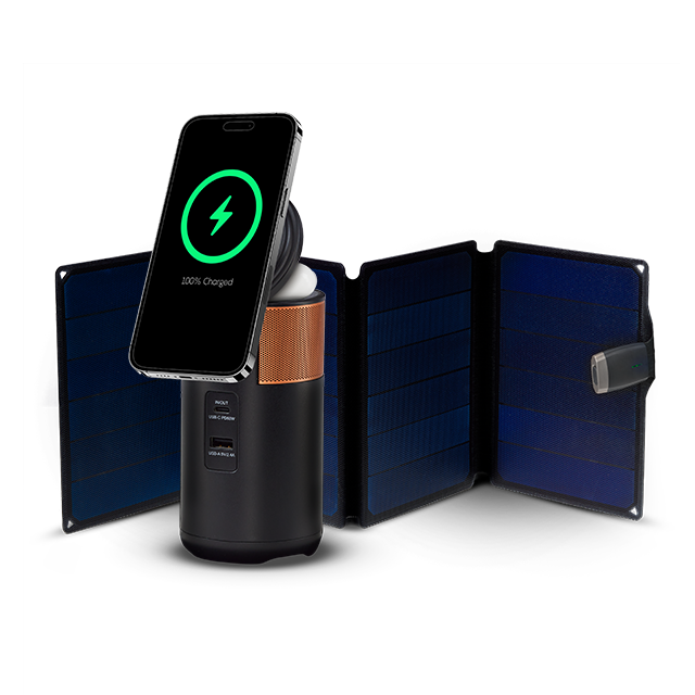 Charger and solar panel