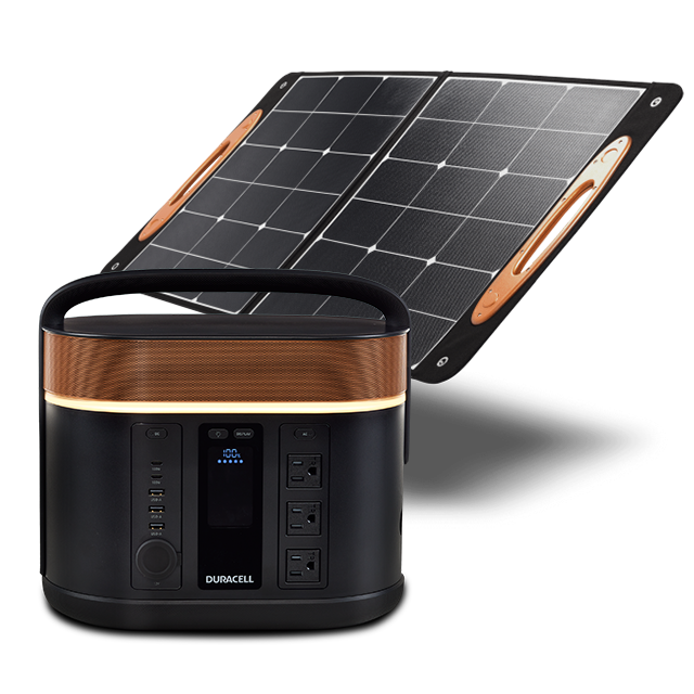 Duracell Portable Power Station and Solar Panel
