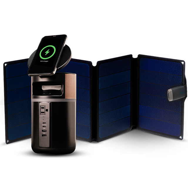 Charger and solar panel