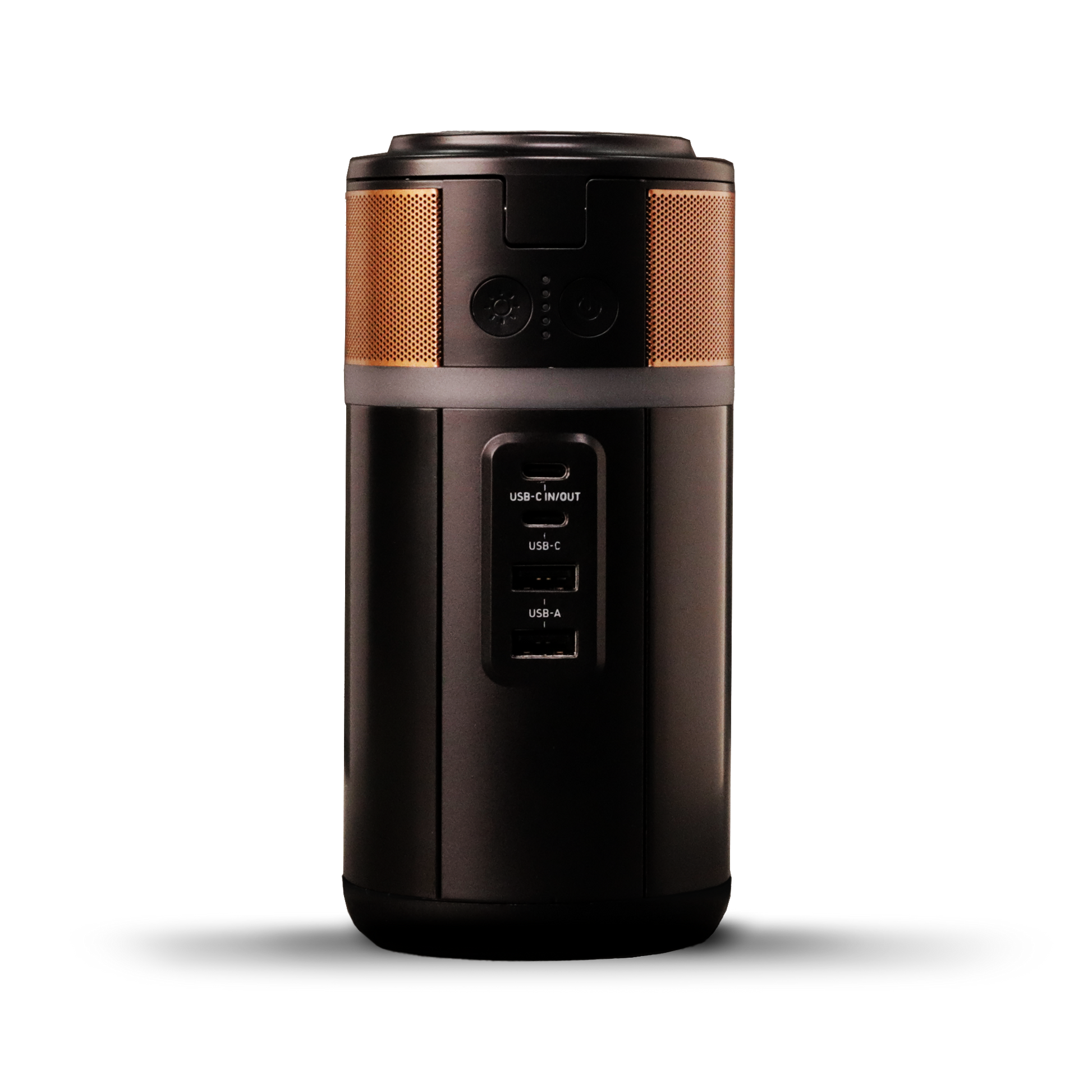 Image of the product with the lid down head-on.