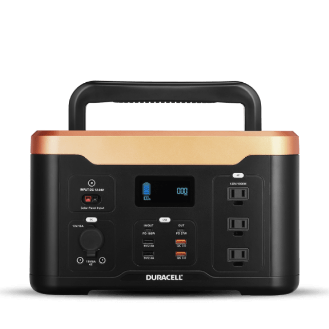 Image of the Power 1000 power station with the handle up.