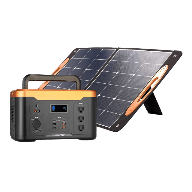 Duracell 1000W Portable Power Station + 100w Solar Panel