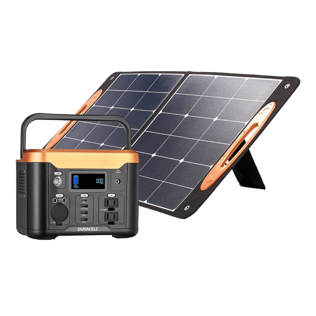 Duracell 300W Portable Power Station + 100w Solar Panel